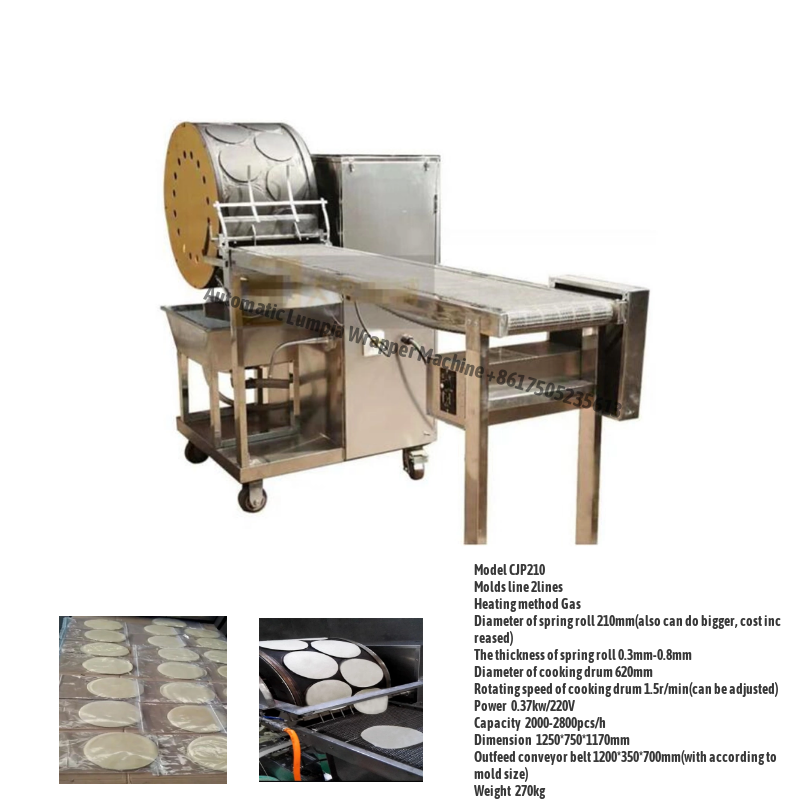 Spring Roll Skin Machine