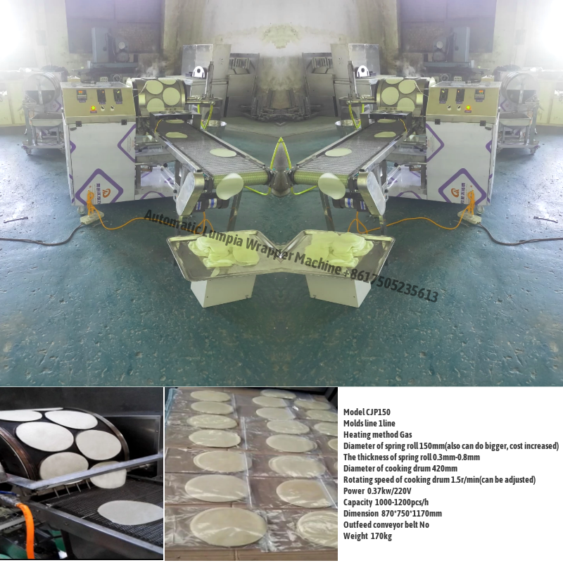 Automatic crepe making machine