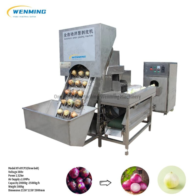 Onion-Peeler-Machine-Full Automatic – WM machinery