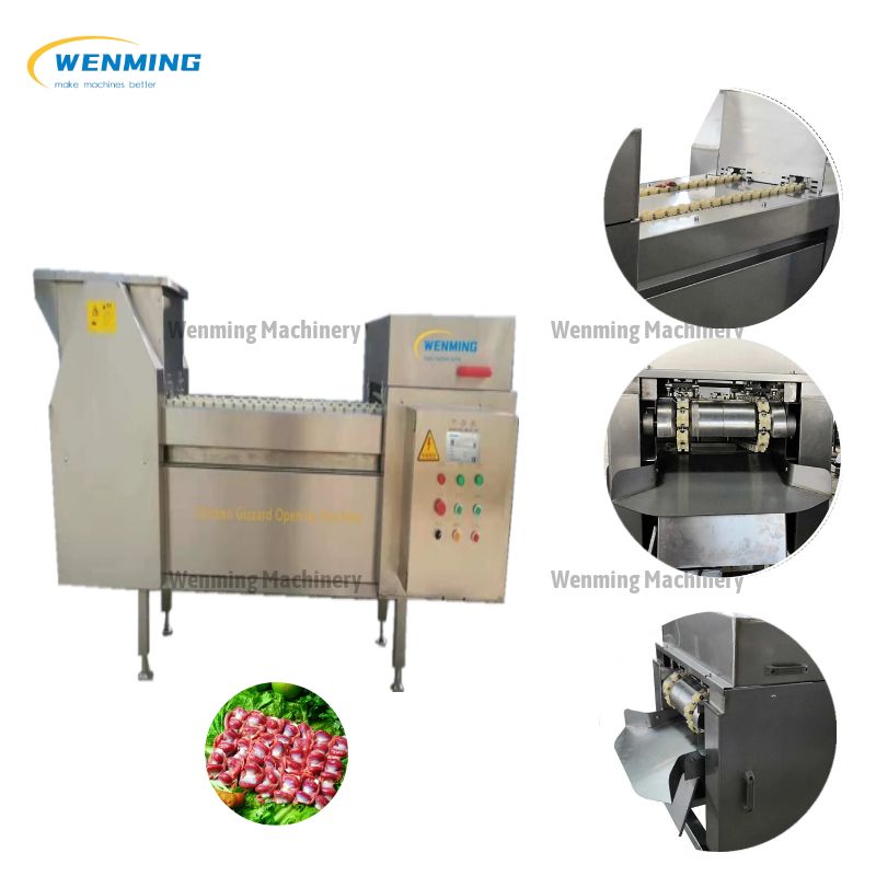 Chicken Gizzard Opening Machine