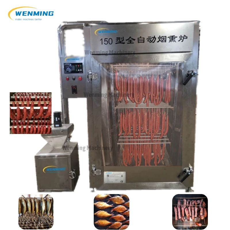 Cold Smoked Salmon Smoker Machine-Sausage Meat Fish Smoking