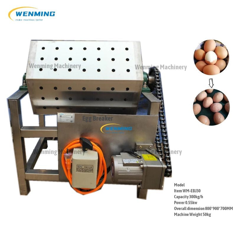 Egg Boiling and Peeling Machine