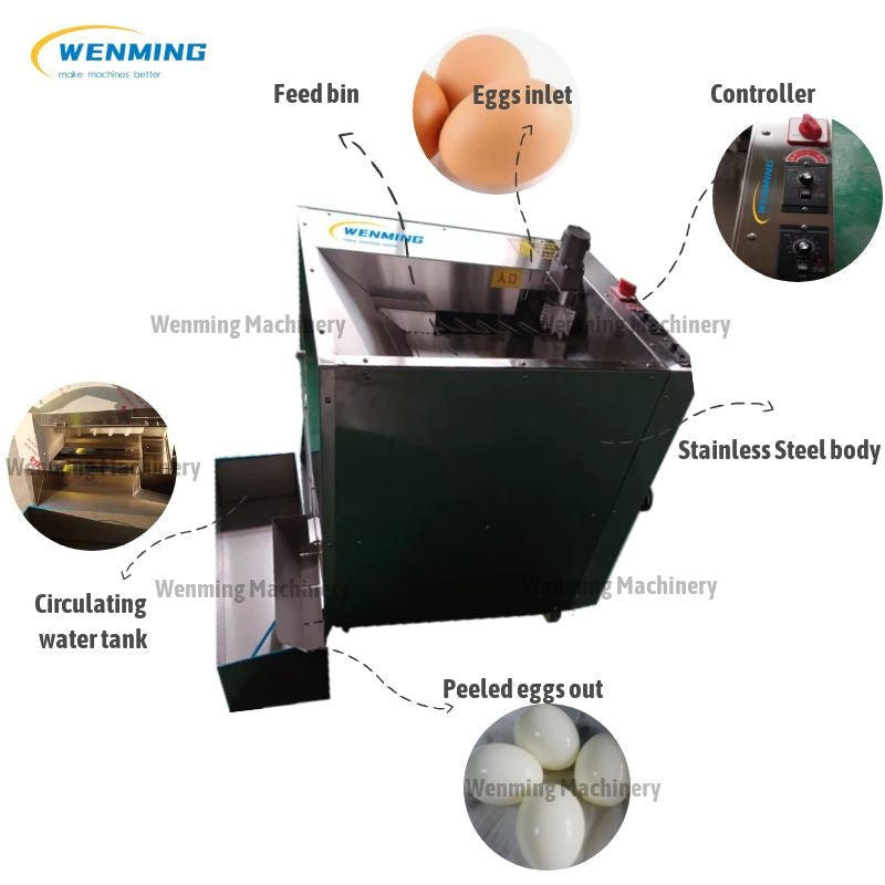 Egg Shell Peeling Machine