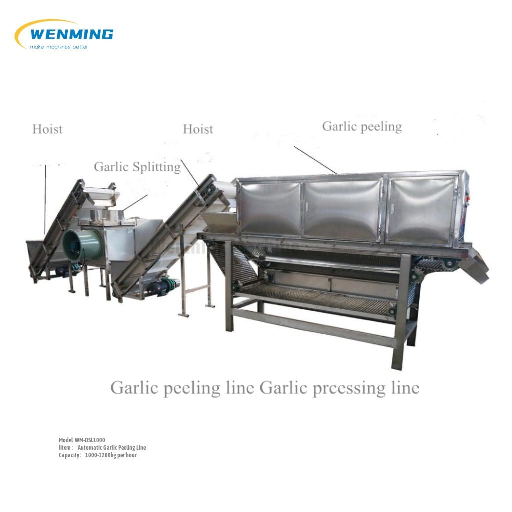 GARLIC MACHINERY - Dry Garlic Peeling Machine Manufacturer from
