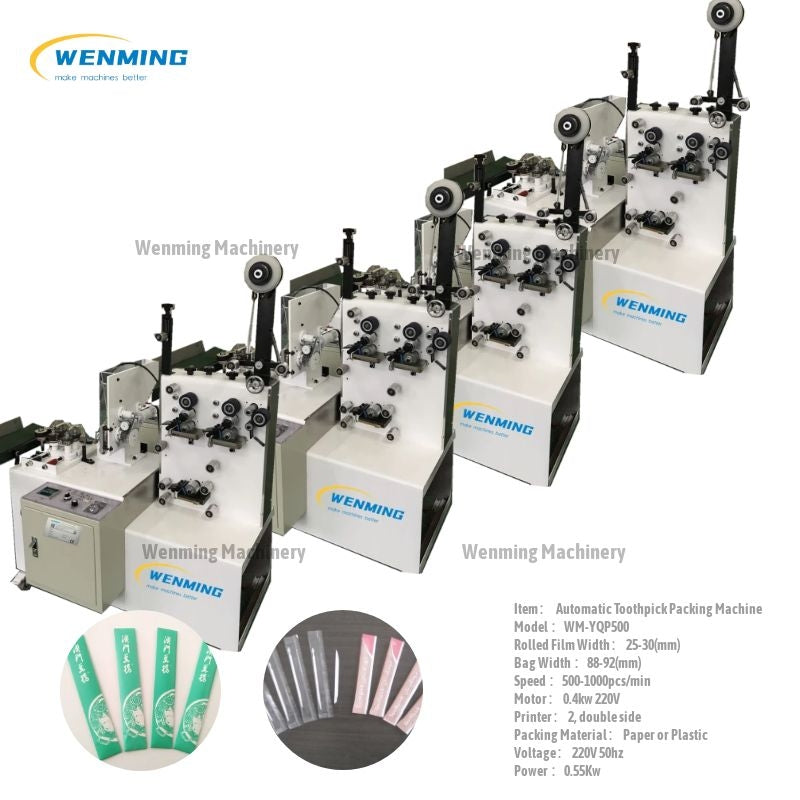 Toothpick Packing Machine