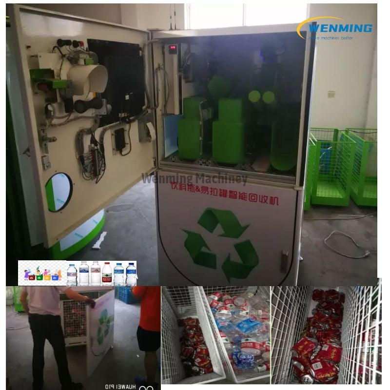 plastic bottle recycling vending machine