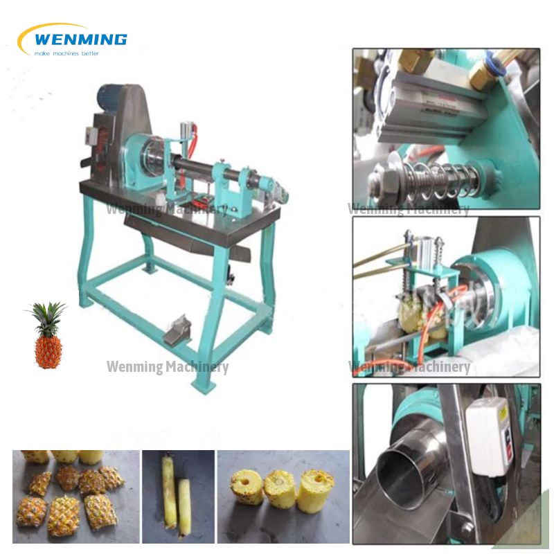 pineapple peeling machine