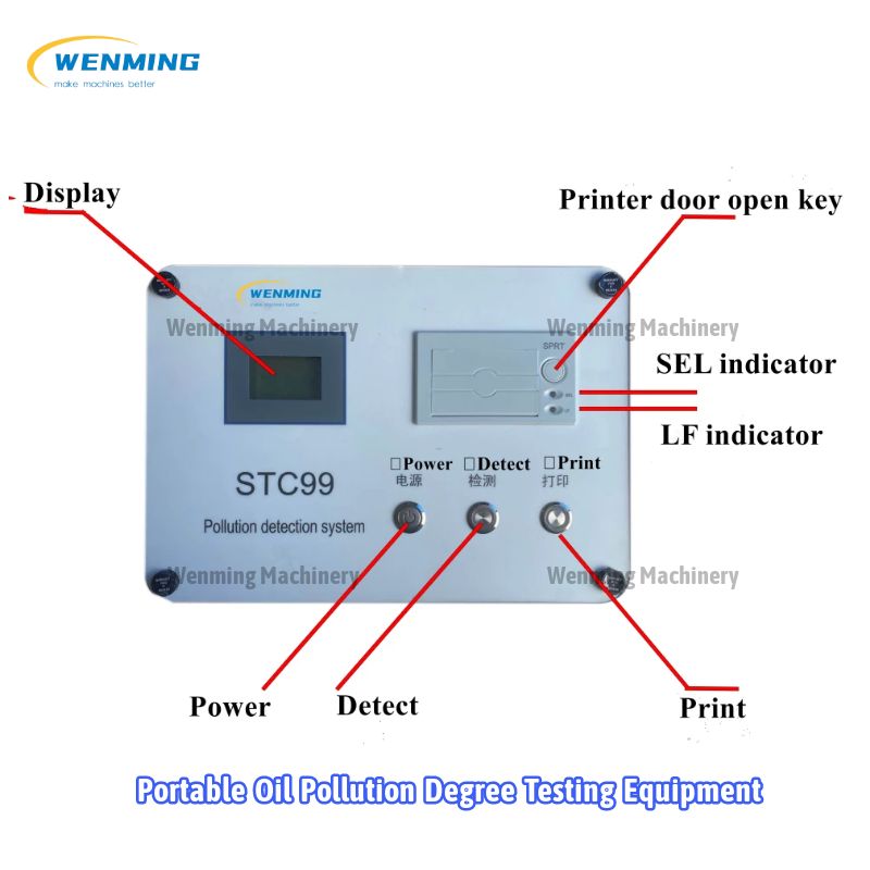 Portable Oil Pollution Degree Testing Equipment