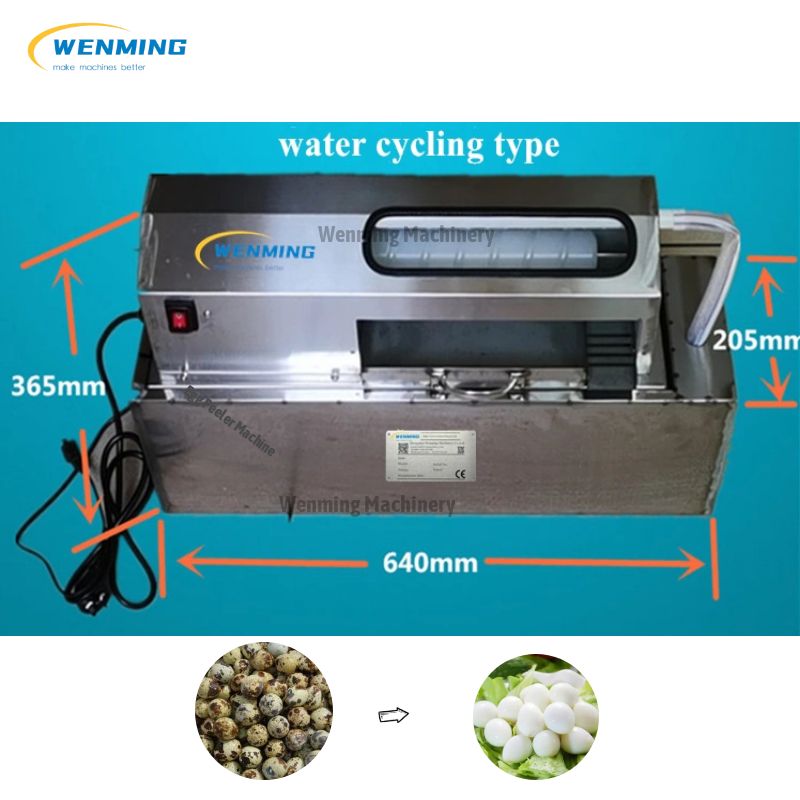 Quail Egg Shelling Machine