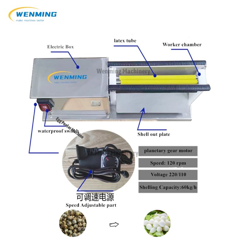 Quail Egg Peeling Machines