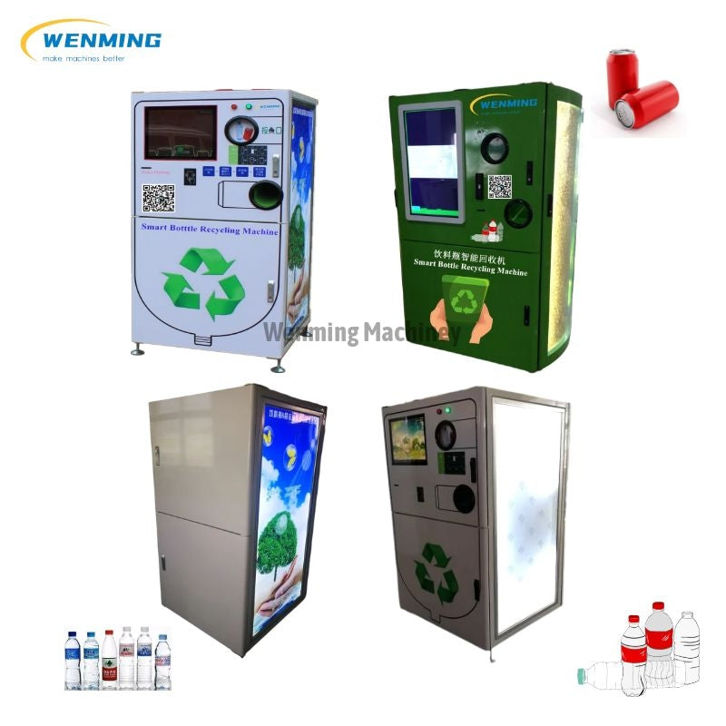 Intelligent Plastic Bottle Recycling Machine Reverse Recycling Vending ...
