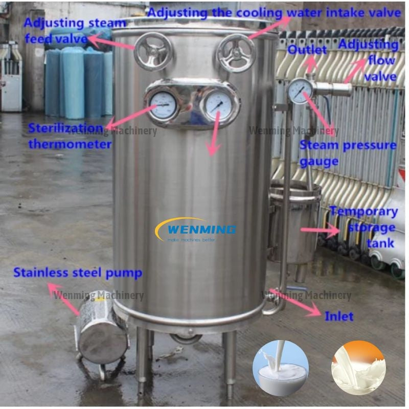 Ultra Heat Treatment Milk Machine