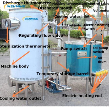 Ultra High Temperature Milk Machine