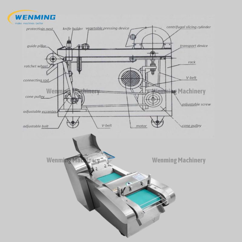 Cabbage Cutting Machine