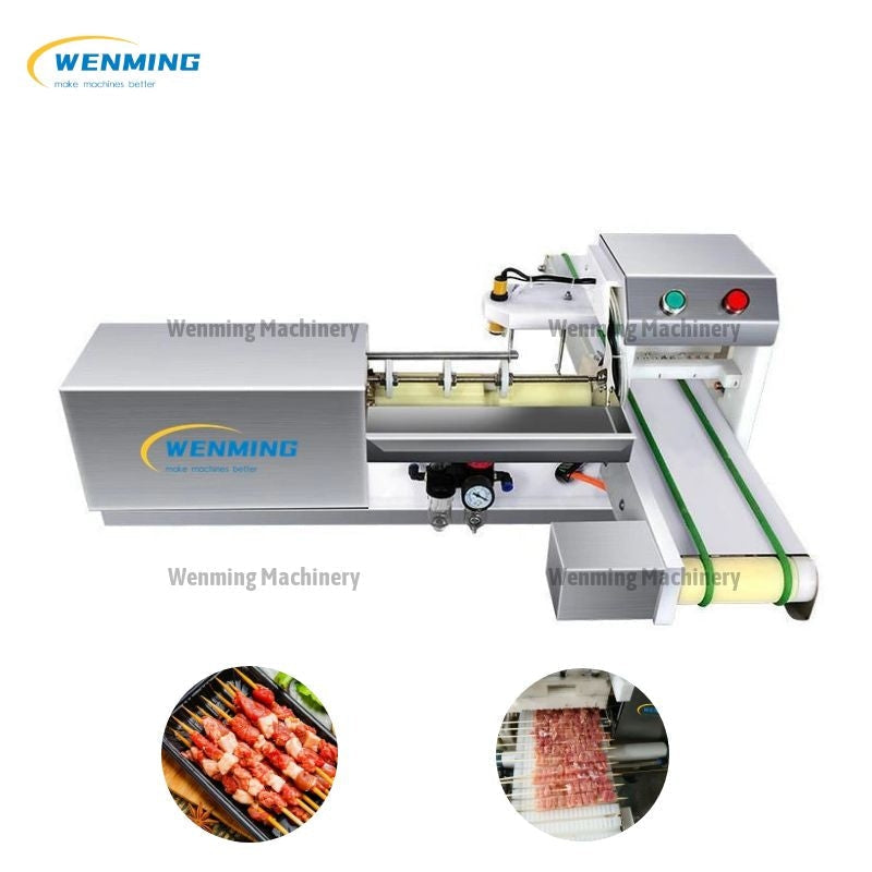 Meat Kebab Skewing Machine