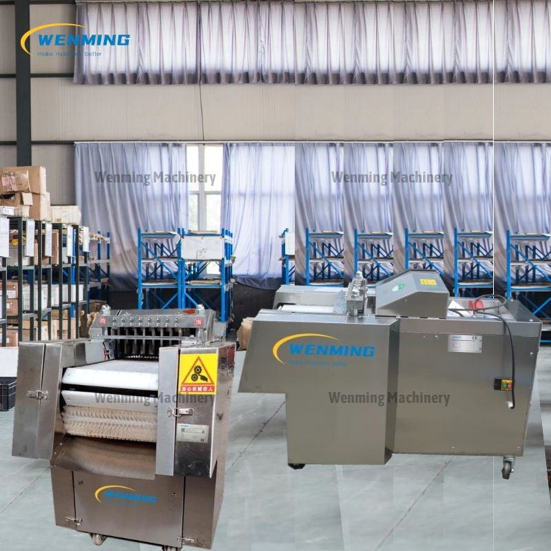 chicken meat cutting machine