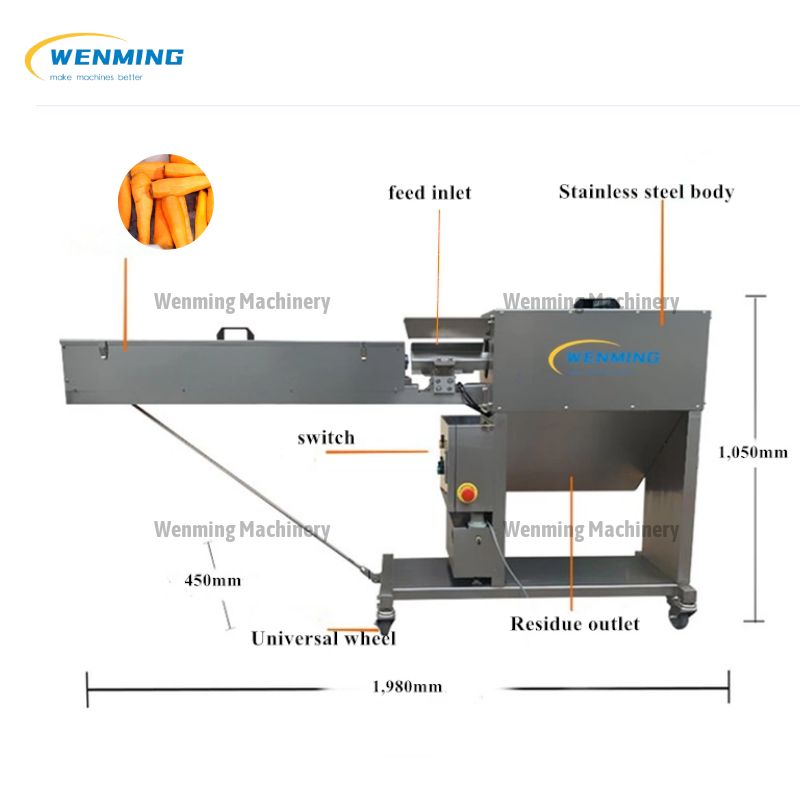 commercial carrot peeler