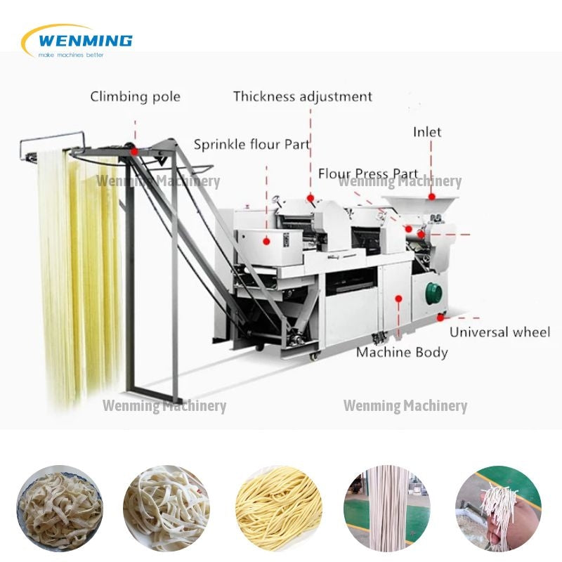 200KG/H Automatic Fresh Noodle Machine Manufacturer in China