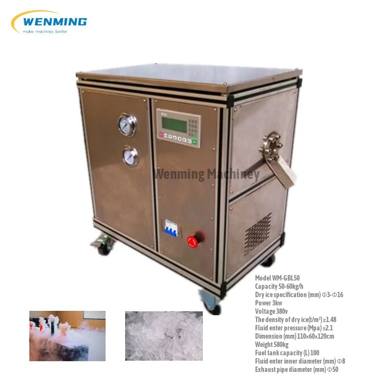 dry ice pellet maker Machine