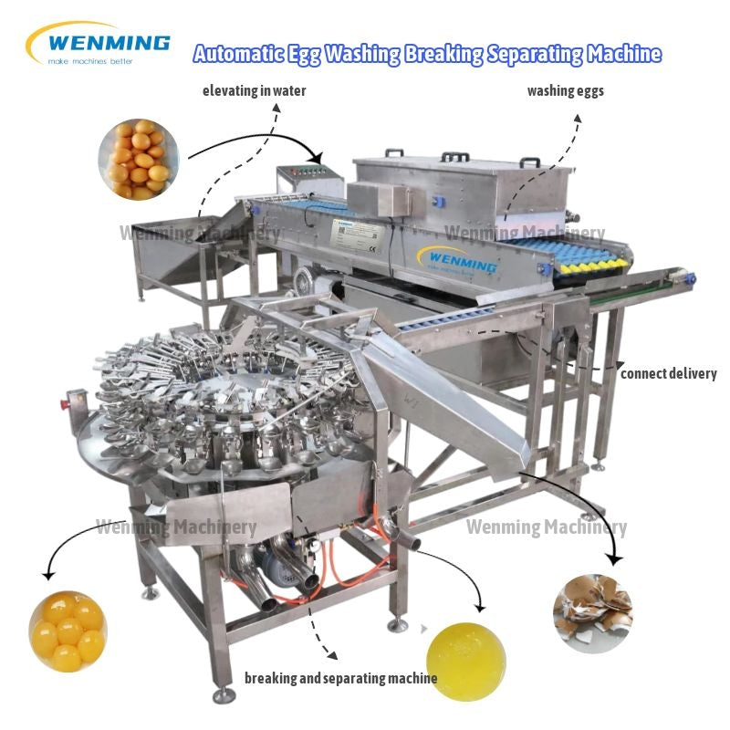 Stainless Steel 10,000 eggs/h Egg Washing Machine Line