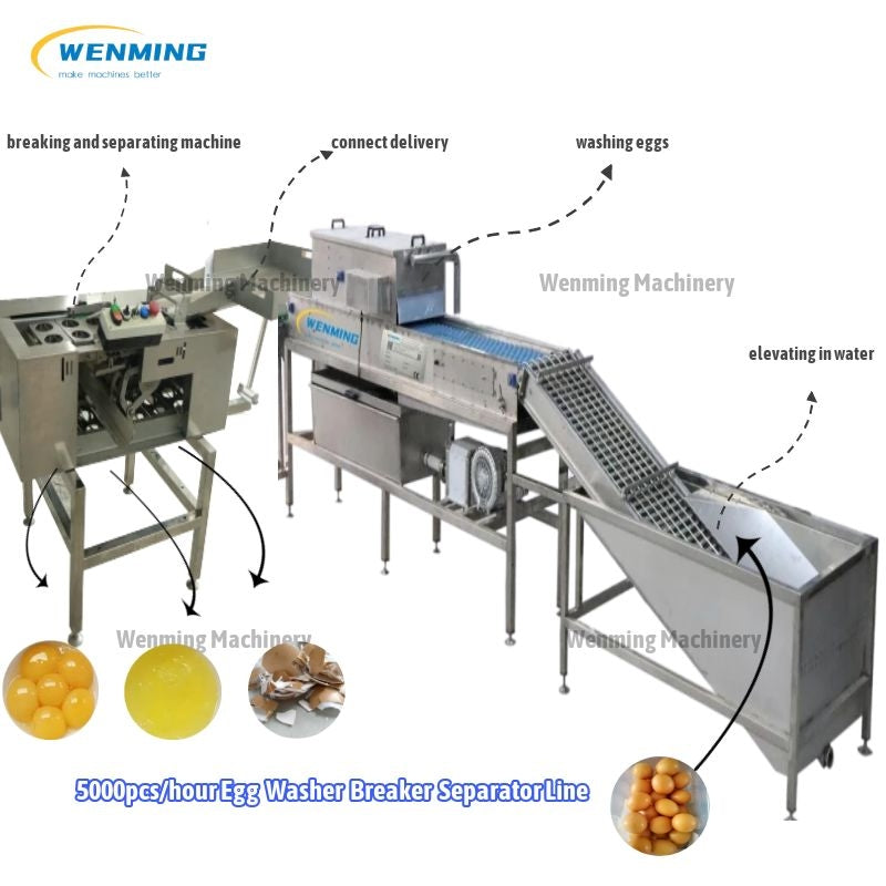 egg-washer-cracker-separator-line