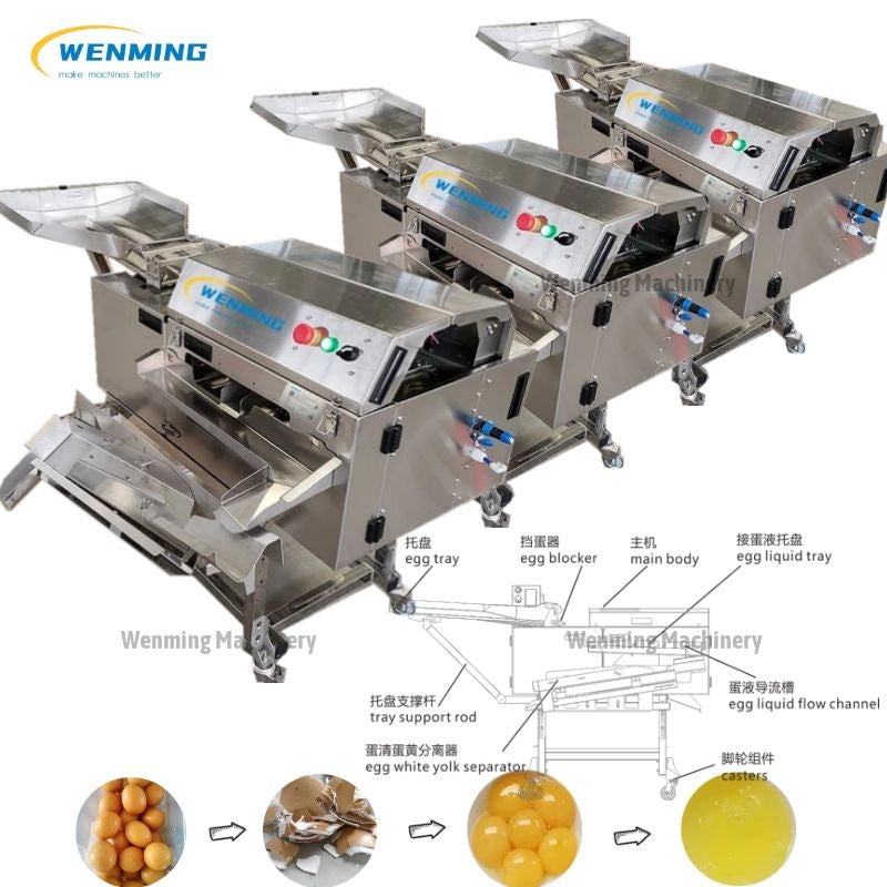 Egg Breaker Yolk Separator