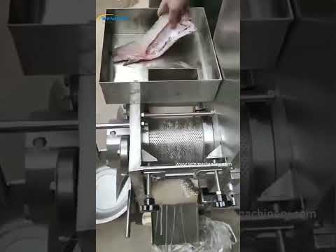 Fish Meat Bone Separating Machine Fish Meat Separator China Manufacturer
