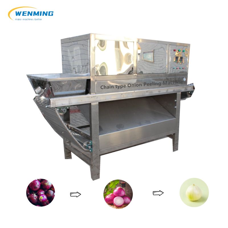 Onion Peeler Machine