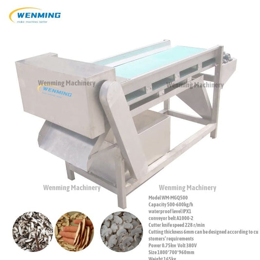 Mushroom Cutting Machine