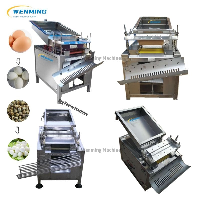 Egg Boiling and Peeling Machine