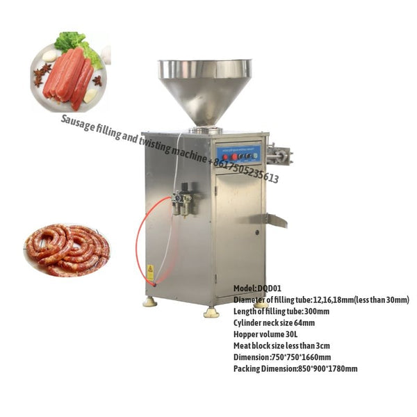 Pneumatic quantitative Sausage Filler Machine 