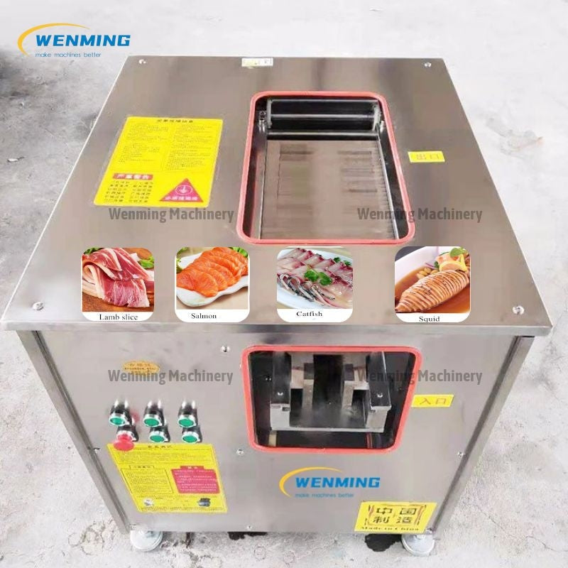 Chef's Favorite Meat Chicken Fish Salami Pork slicer Automatic Machine – WM  machinery